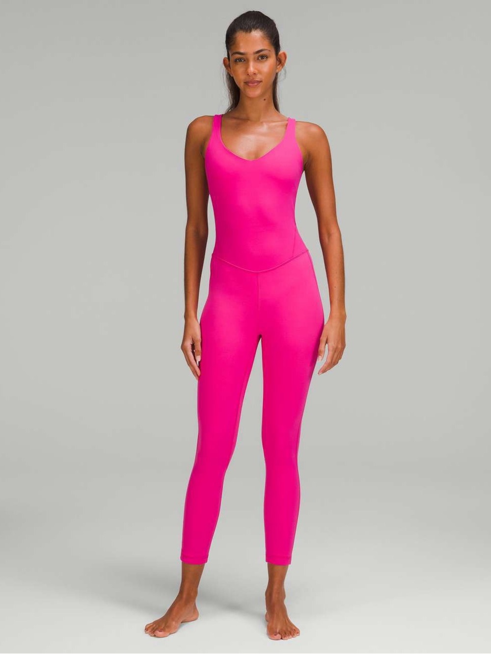 Lululemon Align Bodysuit in Sonic Pink